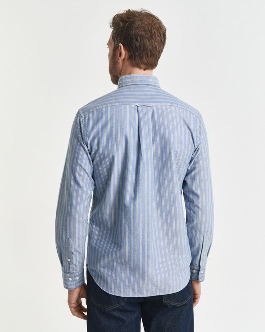 Regular Fit Striped Archive Oxford Shirt