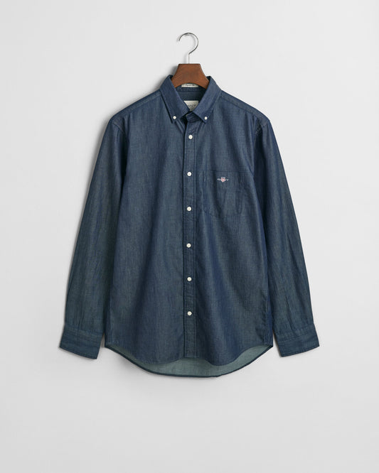 Regular Fit Indigo Shirt