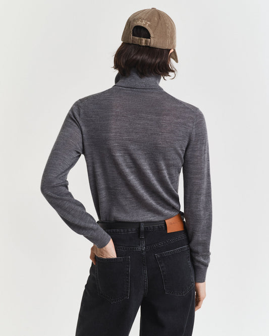 Extra Fine Merino Wool Turtleneck Sweater