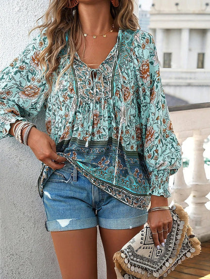 Summer Floral Top