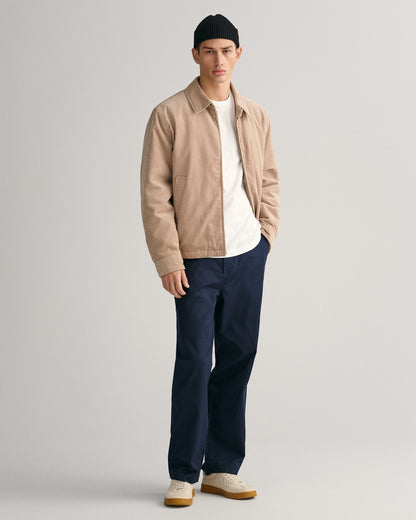 Men's Embroidered Archive Shield T-Shirt - WHITE