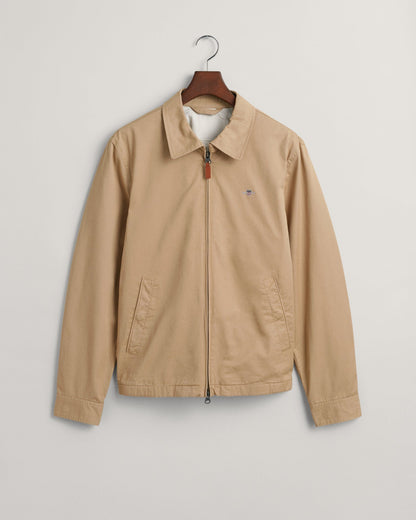Men's Cotton Windcheater - DARK KHAKI