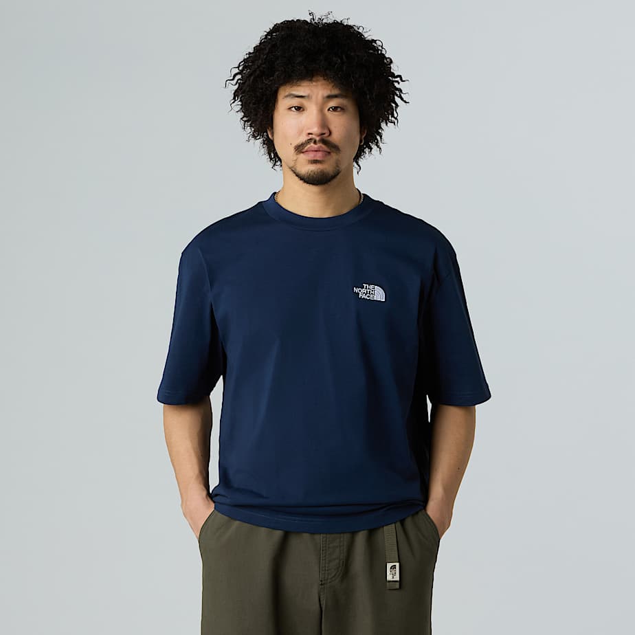 Men's Oversized Simple Dome T-Shirt