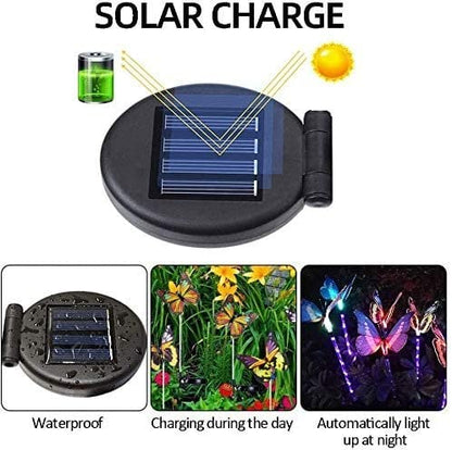 [Last Day -49%OFF]Chikalabs Garden Decor Solar  Butterfly Lights