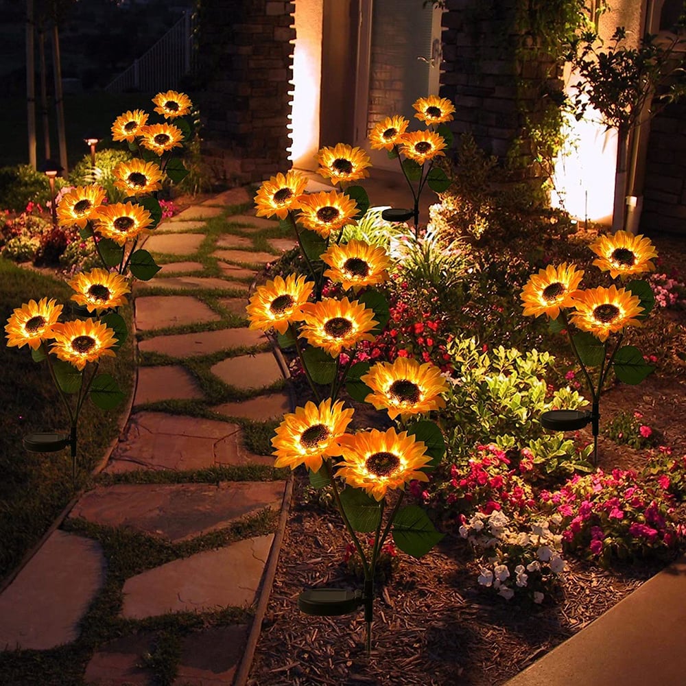 🔥LAST DAY SALE🌻Chikalabs Garden Waterproof Solar Sunflower Light🔥