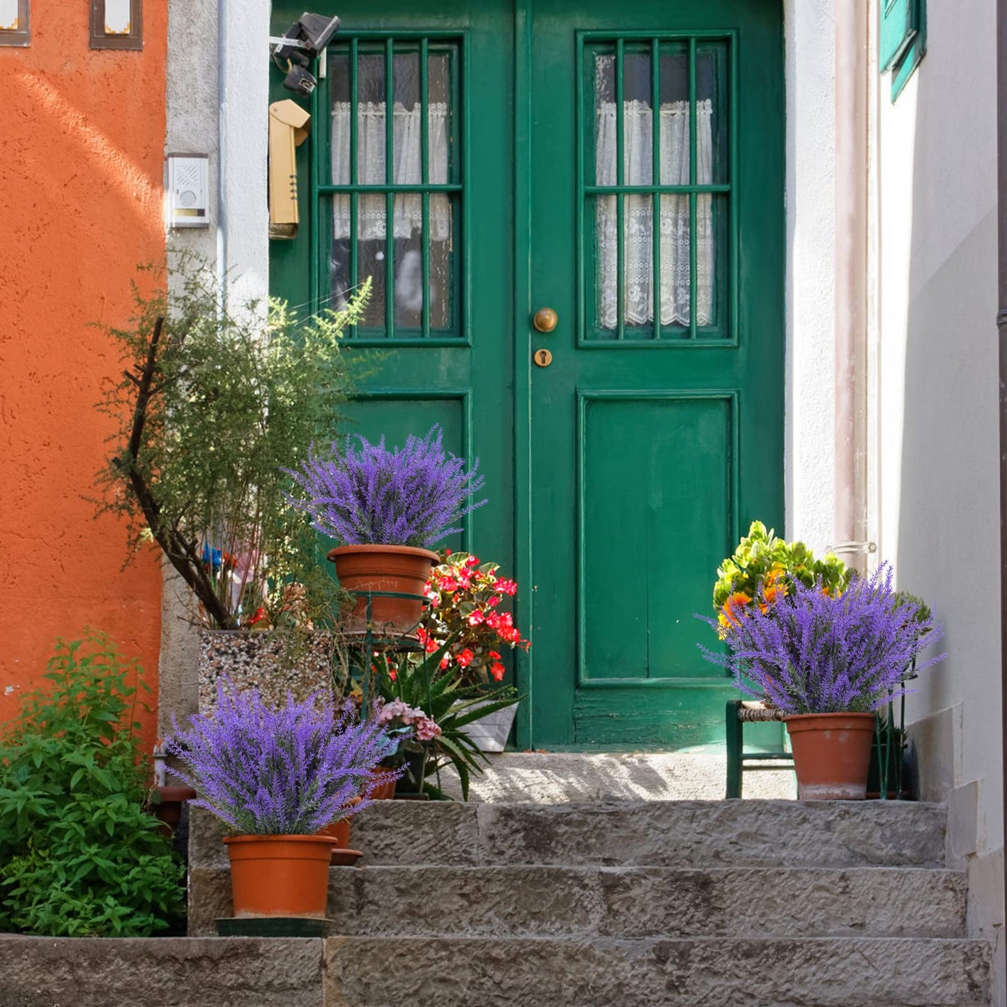 💐Chikalabs Outdoor Decor Artificial Lavender Flowers