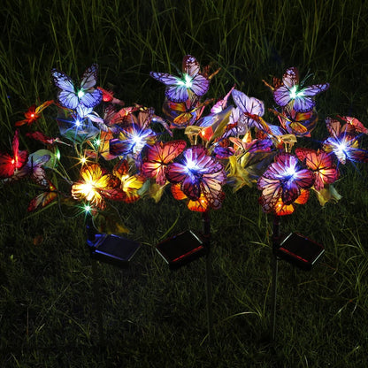 🦋HOT SALE 49% OFF🔥Chikalabs Garden Led Solar Butterfly Stake Lights