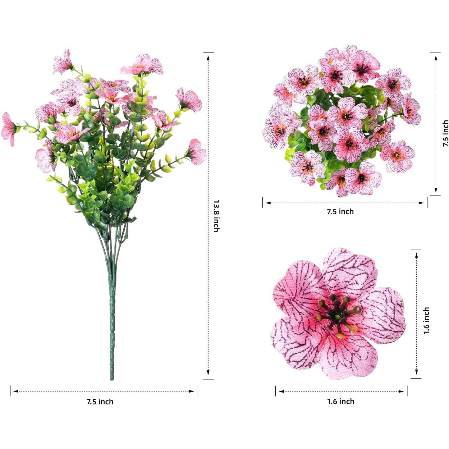 💖Chikalabs Exquisite UV Resistant Colorful Artificial Flowers