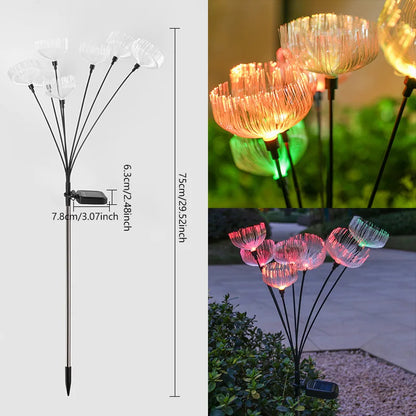 🪼Chikalabs Garden Solar Jellyfish Lights