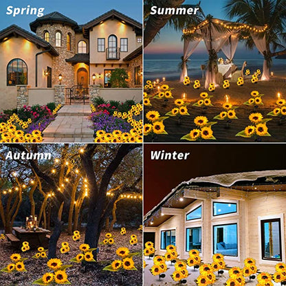 🔥LAST DAY SALE🌻Chikalabs Garden Waterproof Solar Sunflower Light🔥