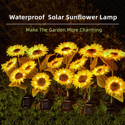 🔥LAST DAY SALE🌻Chikalabs Garden Waterproof Solar Sunflower Light🔥