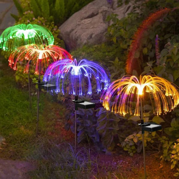🎄Chikalabs Garden Solar Changing Jellyfish Lights