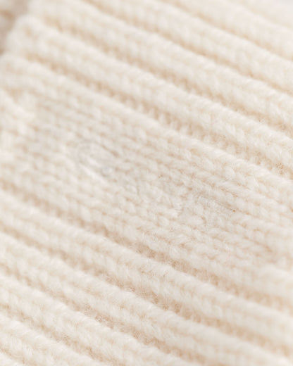 Ribbed Wool Beanie
