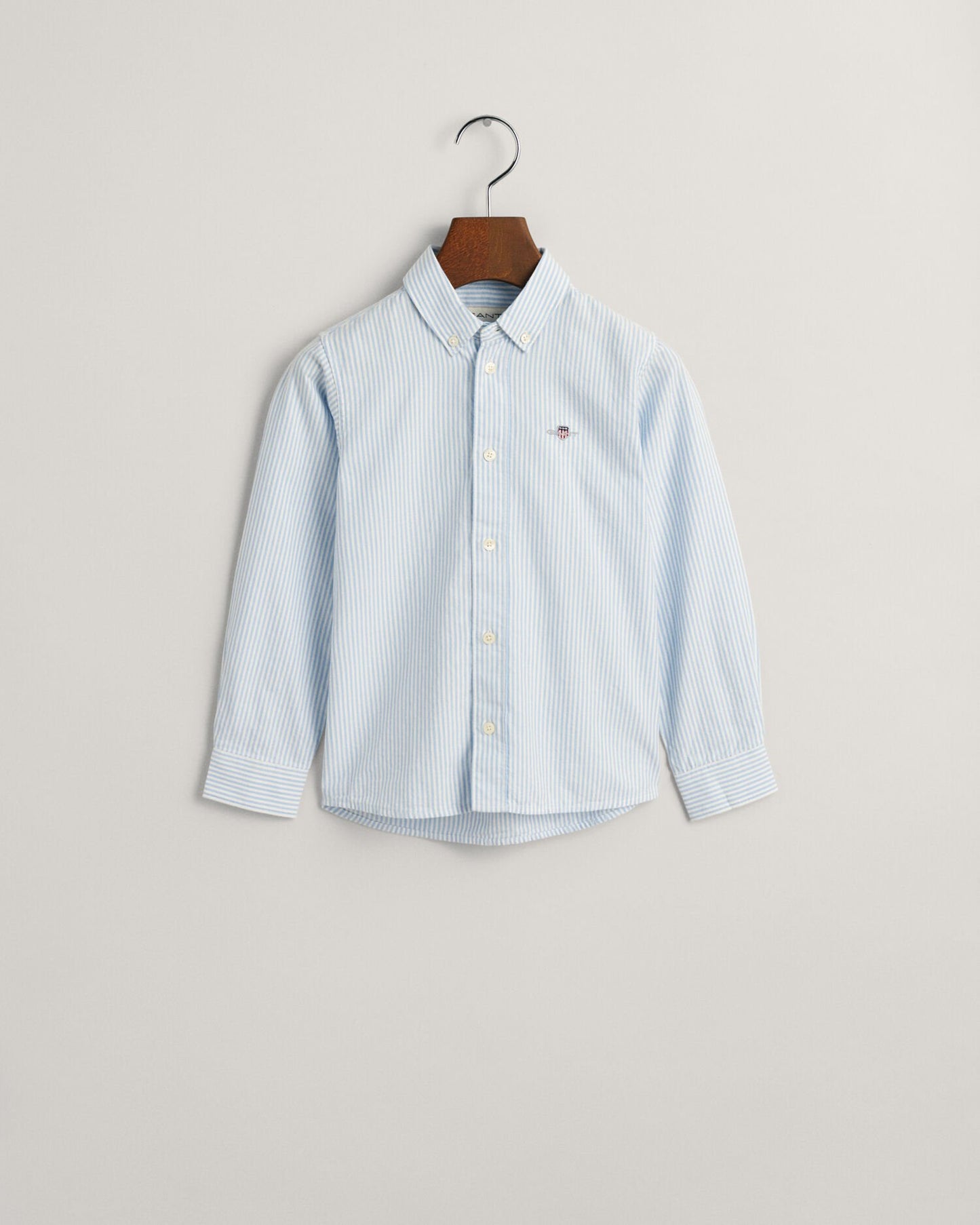 Kids Shield Striped Oxford Shirt