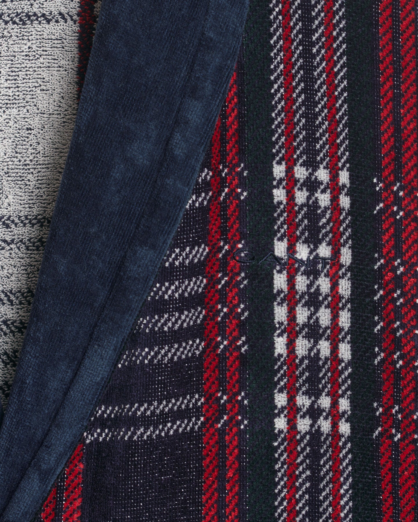 Holiday Checked Robe