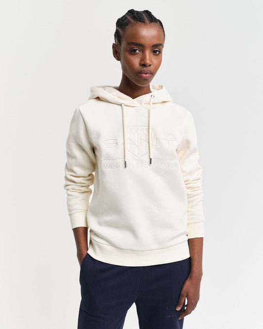 Tonal Shield Hoodie