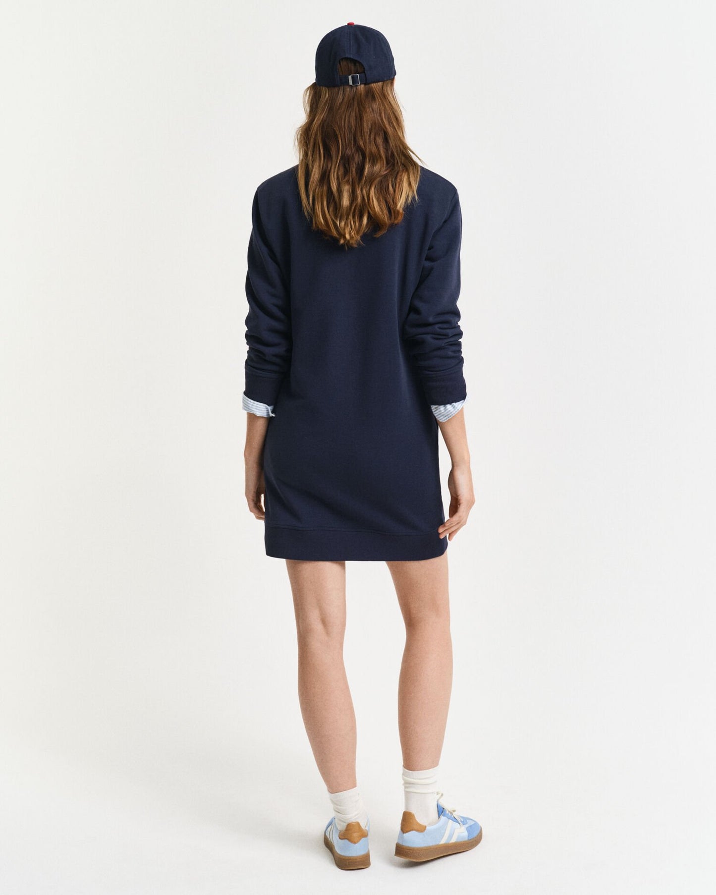 Shield Crew Neck Sweat Dress