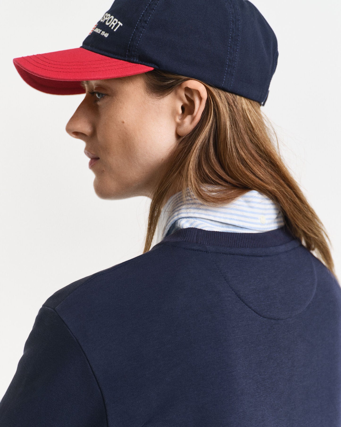 Shield Crew Neck Sweat Dress