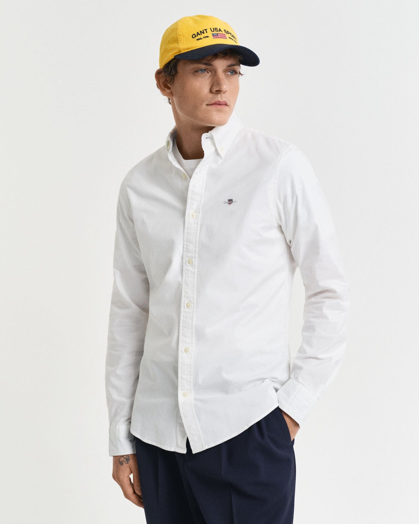 Slim Fit Oxford Stretch Shirt