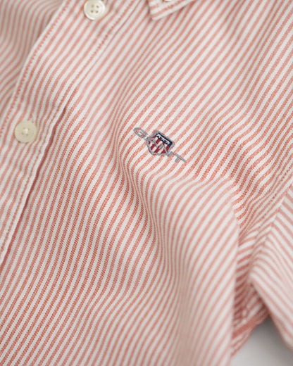 Kids Shield Striped Oxford Shirt