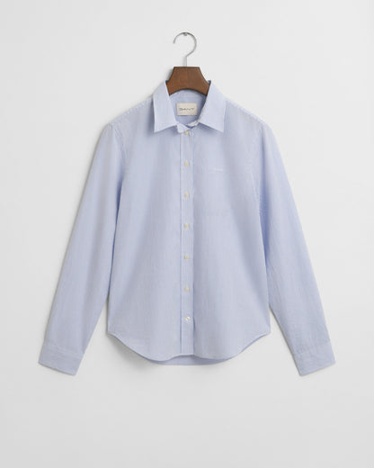 Regular Fit Classic Poplin Striped Shirt