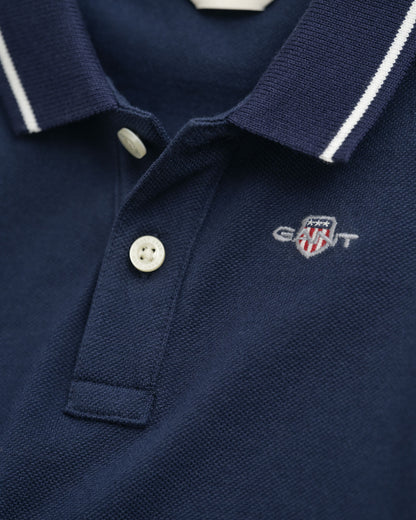 Baby Shield Piqué Long Sleeve Bodysuit