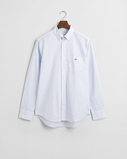 Regular Fit Classic Gingham Poplin Shirt