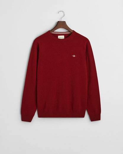 Superfine Lambswool Crew Neck Sweater