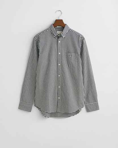Regular Fit Classic Gingham Poplin Shirt