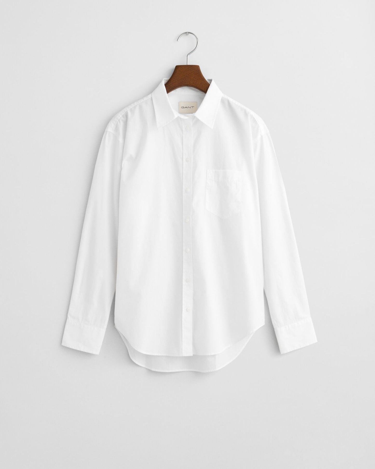 Relaxed Fit Classic Poplin Shirt