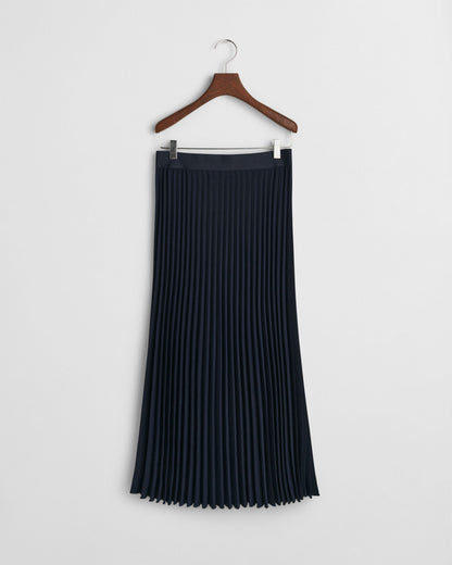 Pleated Midi Skirt