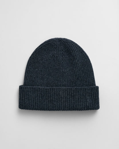 Ribbed Wool Beanie