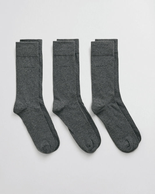 3-Pack Soft Cotton Socks
