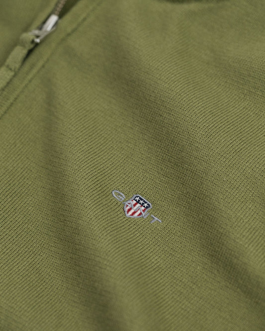 Teens Shield Cotton Half-Zip Sweater