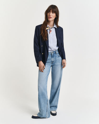 Regular Fit Classic Poplin Striped Shirt