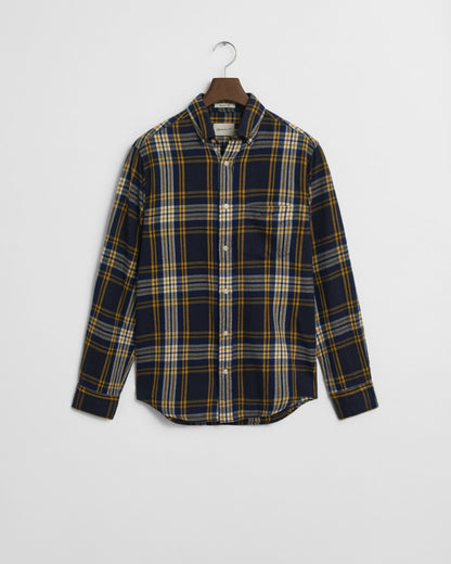 Regular Fit Windblown Flannel Check Shirt