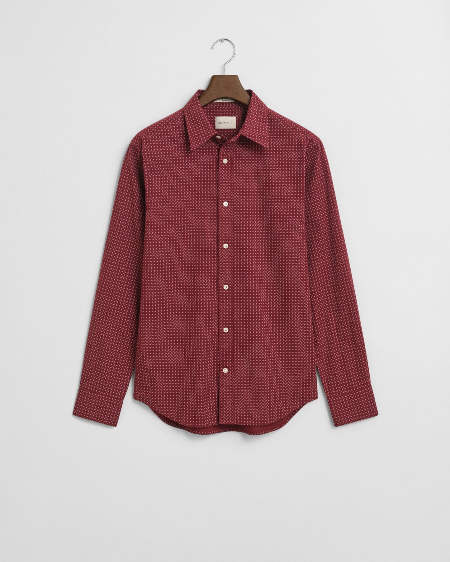 Regular Fit Micro Print Shirt