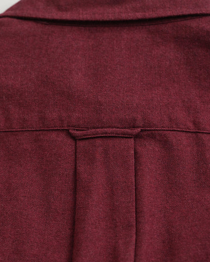 Regular Fit Melange Flannel Shirt