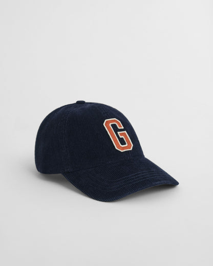 G Badge Corduroy Cap