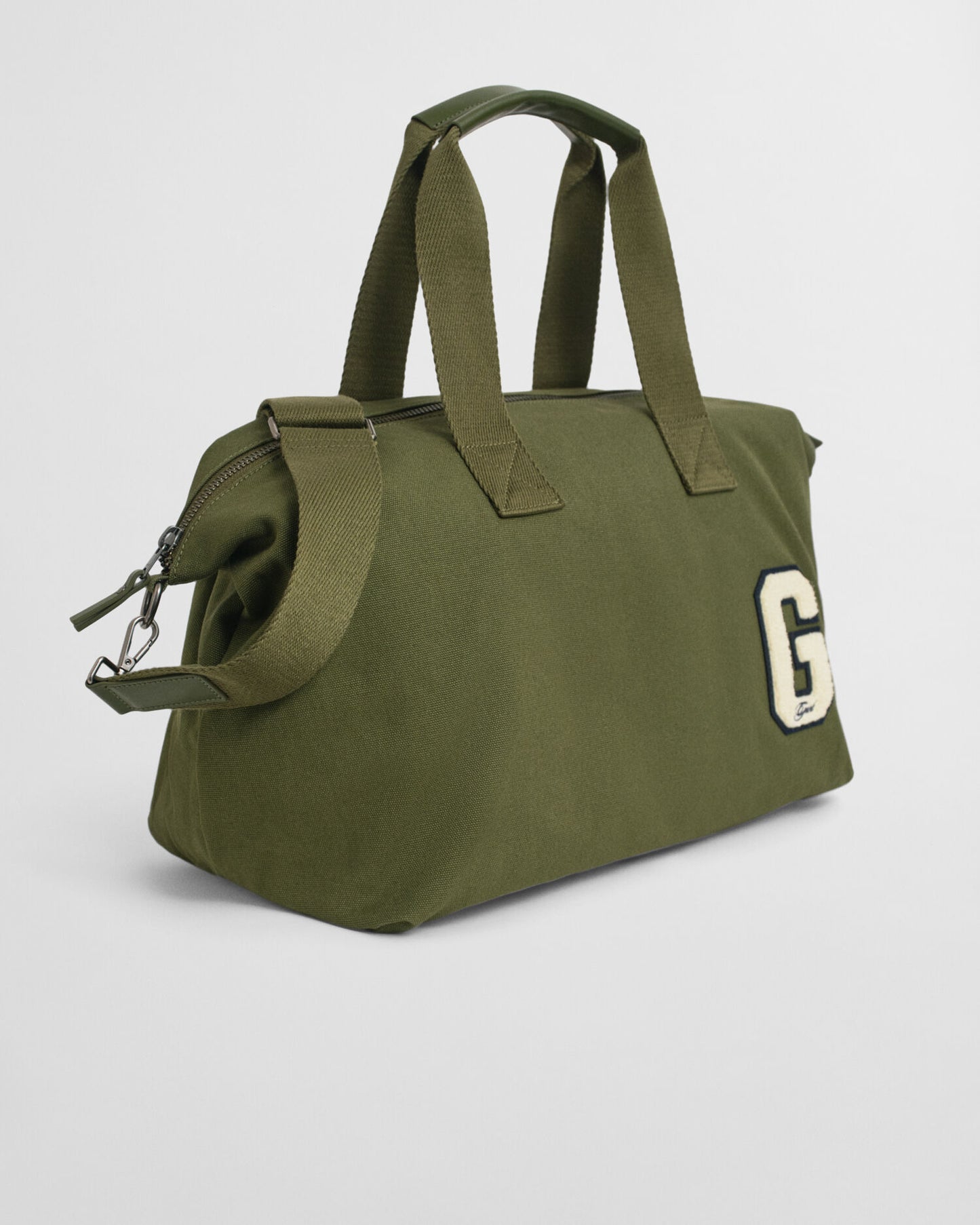 G Badge Cotton Canvas Duffel Bag