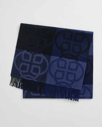Monogram Wool Scarf