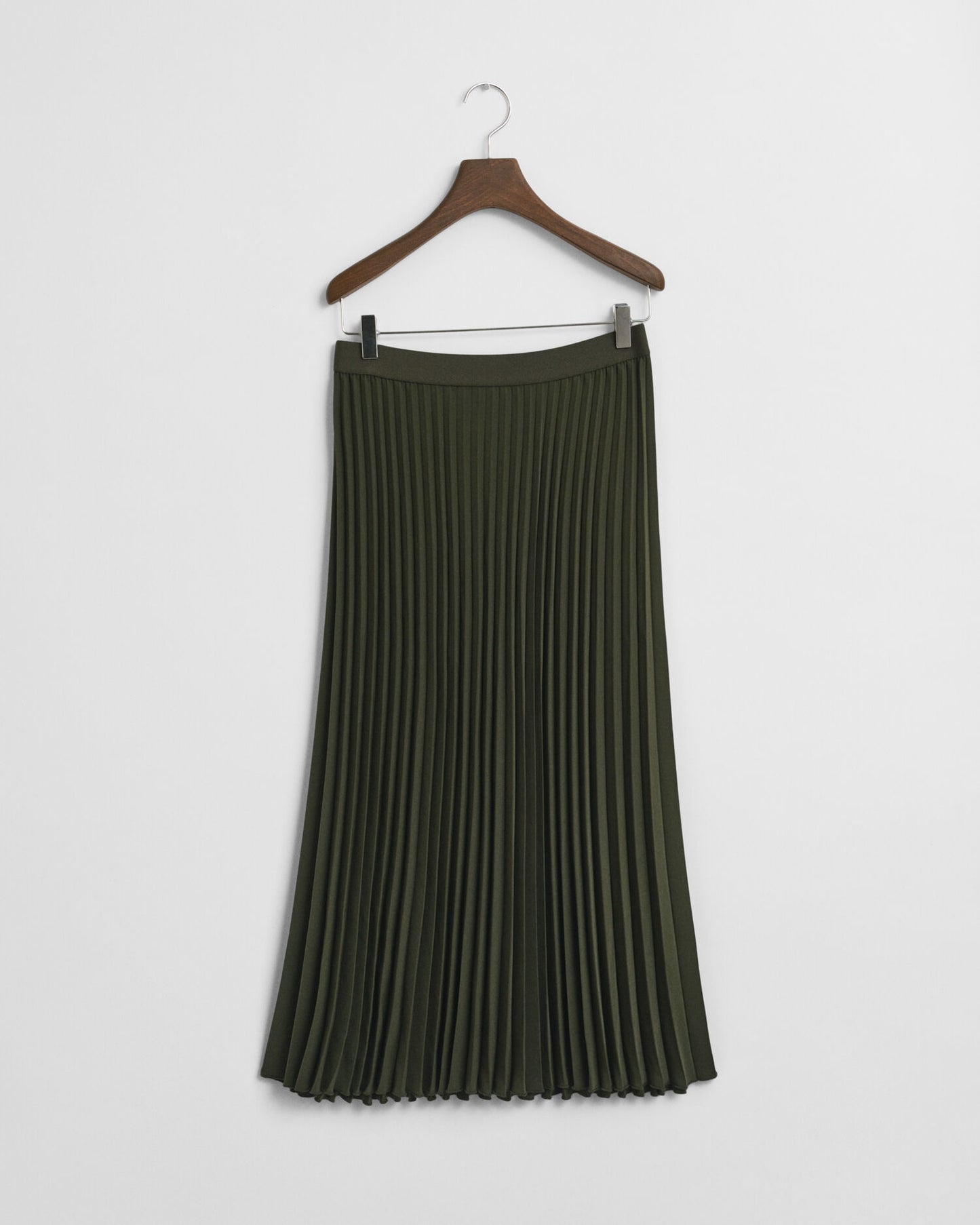 Pleated Midi Skirt