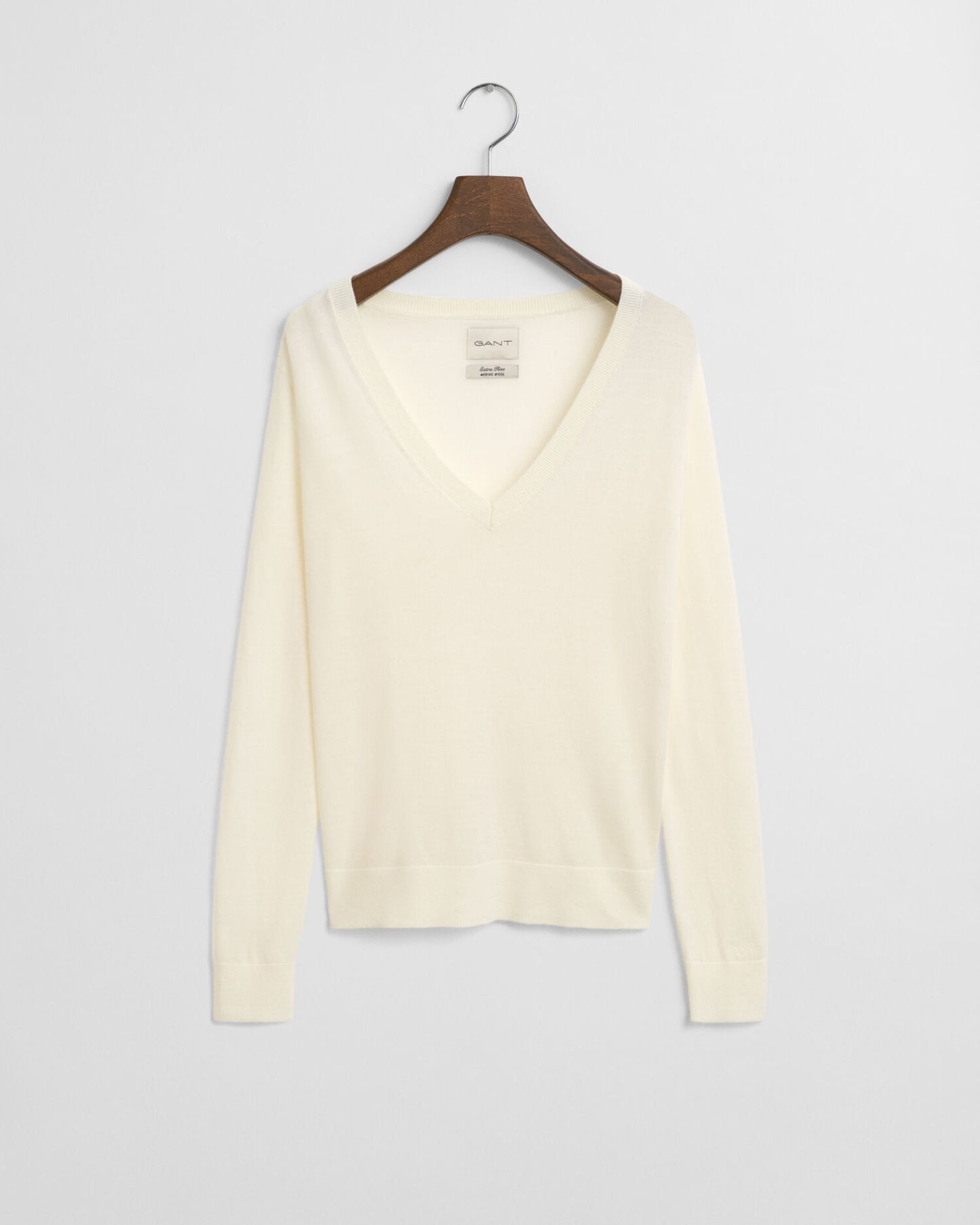 Extra Fine Merino Wool V-Neck Sweater