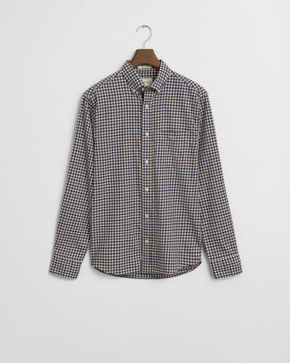 Regular Fit Gingham Twill Shirt