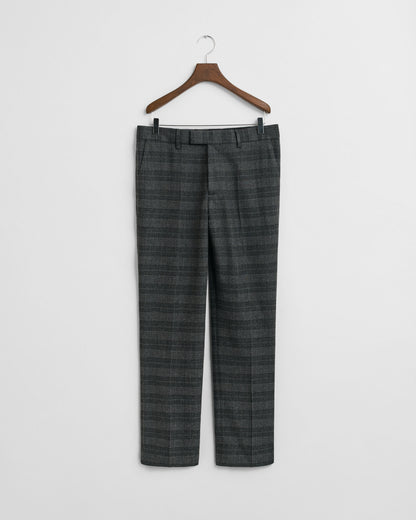 Slim Fit Glen Check Suit Pants