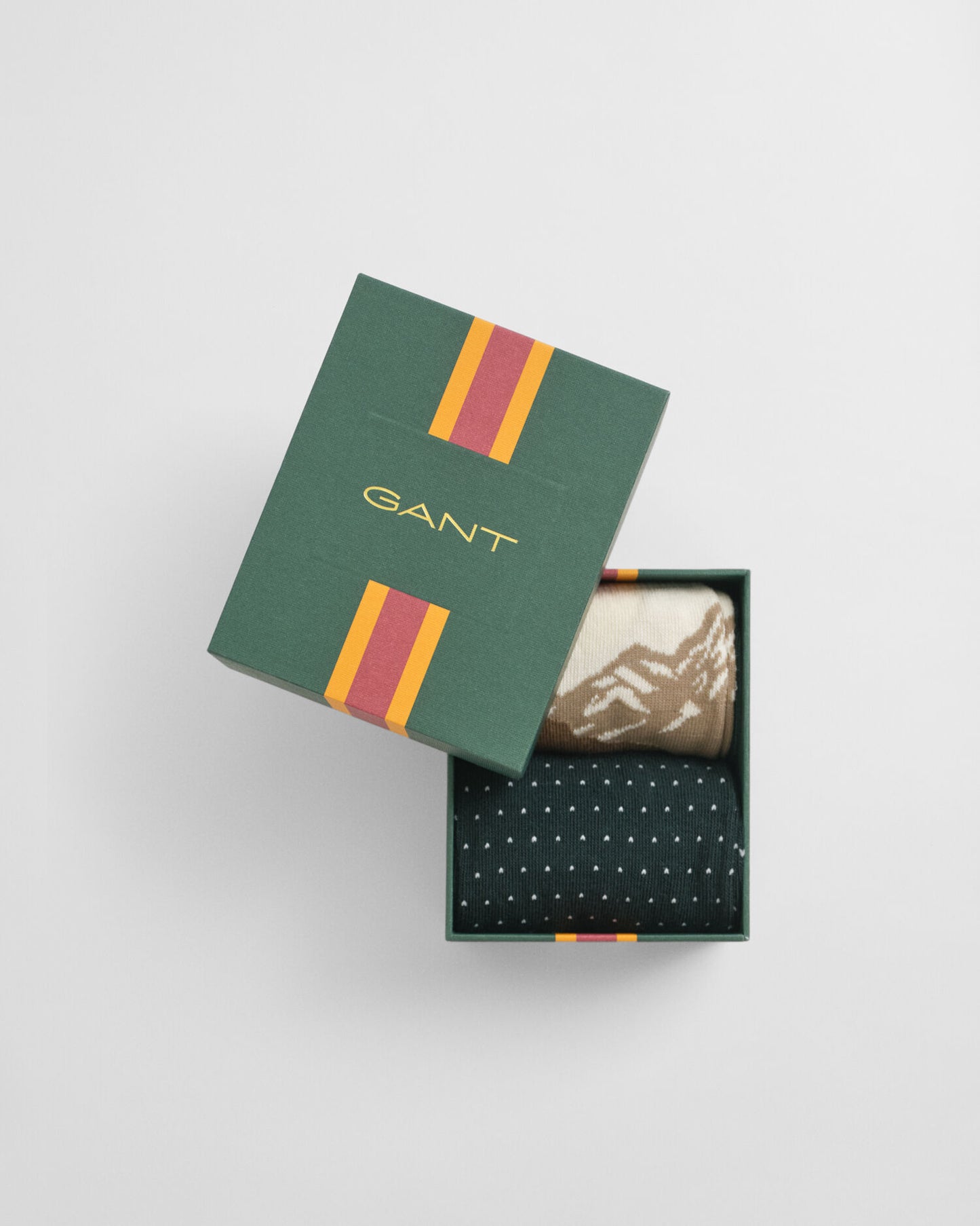 2-Pack Mountain Scenery Socks