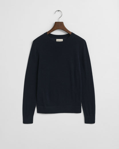 Extra Fine Merino Wool Crew Neck Sweater