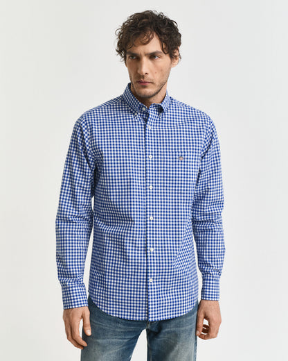 Regular Fit Classic Gingham Poplin Shirt