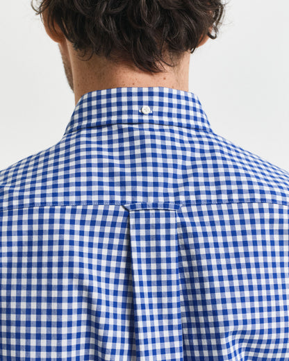 Regular Fit Classic Gingham Poplin Shirt