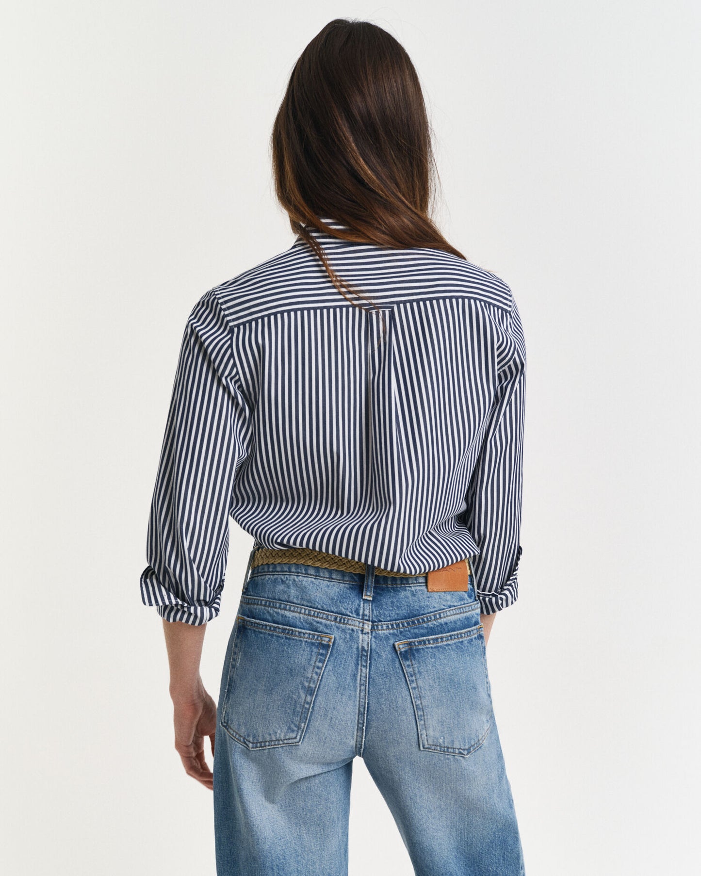 Regular Fit Classic Striped Poplin Shirt